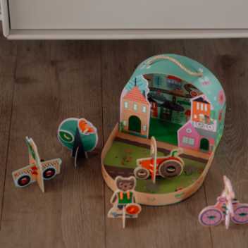 Playbox for little ones - animal town